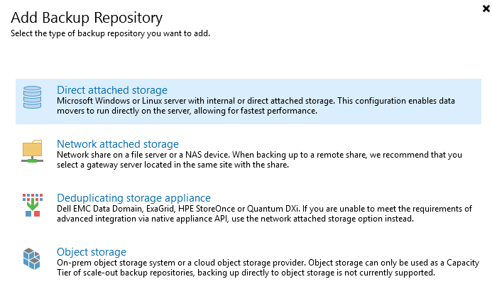 Direct Attached Storage